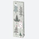 Weihnachten Patterned Papier Weintasche 12x40x9 cm