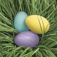 Ostern Pastel Eggs in Grass Serviette 20 Stk 33x33 cm