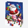 Weihnachten Gift Giving Papier-Geschenktasche, 23x32x11 cm