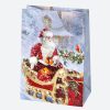 Weihnachten Gift Giving Papier-Geschenktasche, 23x32x11 cm