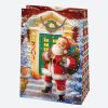 Weihnachten Gift Giving Papier-Geschenktasche, 23x32x11 cm