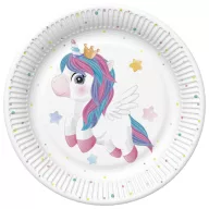 Einhorn Magical Pappteller 8er Pack 22,7 cm