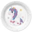 Einhorn Magical Pappteller 8er Pack 22,7 cm