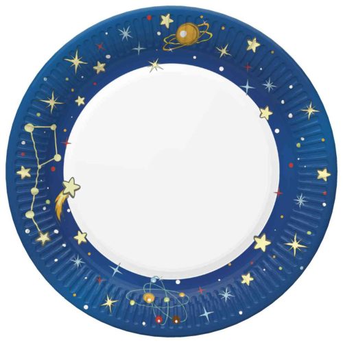 Platz Rockets&Aliens Papierteller 8 Stk 22,7 cm