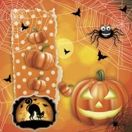 Halloween Scary Serviette, 20 Stück, 33x33 cm