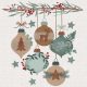 Weihnachten Graphic Eco Baubles Servietten 20er Pack, 33x33 cm