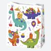 Party Infantile Papiertasche, Geschenktüte 19x23x10,5 cm
