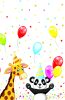 Geburtstag Star Happy Birthday Papptischdecke 120x180 cm
