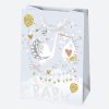 Baby Welcome Baby-Dusche Papier Geschenktasche, 23x32x11 cm