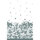 Farbe Silver Dekorative Papiertischdecke 120x180 cm