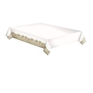 Farbe Gold Dekorative Papier Tischdecke 120x180 cm