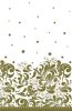 Farbe Gold Dekorative Papier Tischdecke 120x180 cm