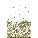 Farbe Gold Dekorative Papier Tischdecke 120x180 cm