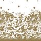 Farbe Silver Dekorative Gold Serviette 20 Stk 33x33 cm