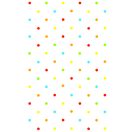 Farbe Pastel Dots Papier Tischdecke 120x180 cm