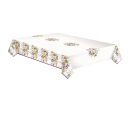 Farbe Delicate Flowers Blumenpapier-Tischtuch 120x180 cm