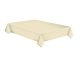 Farbe White Dots Ecru-Papier Tischdecke 120x180 cm