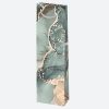 Farbe Colorful Papier Wein Tasche mit Marmor Muster 10,5x33x8,5 cm