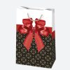 Farbe Bow Papier-Geschenktüte 10x16x6 cm