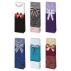 Farbe Bow Papiertragetasche für Wein 10,5x33x8,5 cm