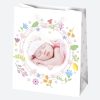 Baby Welcome Baby Shower Papier Geschenkbeutel, 19x23x10,5 cm