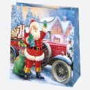 Weihnachten Gift Giving Papier-Geschenktasche, 15,5x15,5x8 cm