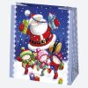Weihnachten Gift Giving Papier-Geschenktasche, 15,5x15,5x8 cm