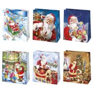 Weihnachten Toyland Papiergeschenktasche 19x23x10,5 cm