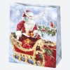 Weihnachten Toyland Papiergeschenktasche 19x23x10,5 cm