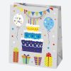 Geburtstag For Everyone Happy Birthday Papier-Geschenktasche 19x23x10,5 cm