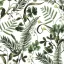 Farbe Ferns & Green Leaves Blumen Serviette 20er Pack 33x33 cm
