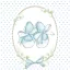 Baby Baby Slippers Blue Baby-Party Hausschuhe Blau Serviette 20 Stück 33x33 cm
