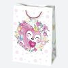 Farbe Colorful Mädchens Papier-Geschenktüte, 23x32x11 cm