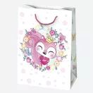 Farbe Colorful Mädchens Papier-Geschenktüte, 23x32x11 cm