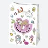 Farbe Colorful Mädchens Papier-Geschenktüte, 23x32x11 cm