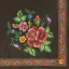Farbe Roses Mountain Black Stickerei Serviette 20 Stück 33x33 cm