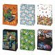 Farbe Party Jungen Papier Geschenktasche, 23x32x11 cm