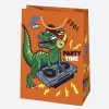 Farbe Party Jungen Papier Geschenktasche, 23x32x11 cm