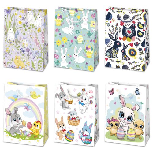 Ostern Bunnies Papiergeschenktasche 23x32x11 cm