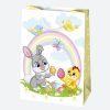 Ostern Bunnies Papiergeschenktasche 23x32x11 cm