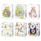 Ostern Flowers Papiergeschenktasche 19x23x10,5 cm