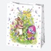 Ostern Flowers Papiergeschenktasche 19x23x10,5 cm