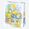 Ostern Flowers Papiergeschenktasche 19x23x10,5 cm
