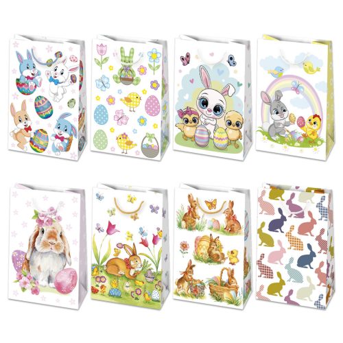 Ostern Bunny Papiergeschenktüte 16x24x7 cm