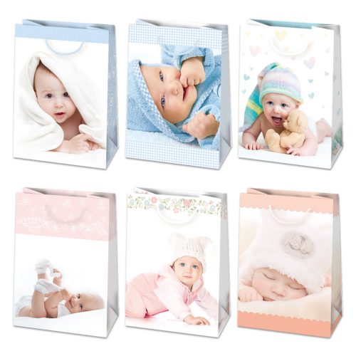 Baby Little Blessings Babypapier-Geschenktasche 23x32x11 cm