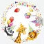 Geburtstag Star Happy Birthday Pappteller 8 Stk 18 cm