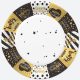Geburtstag Golden Happy Birthday Pappteller 8 Stk, 22,7 cm