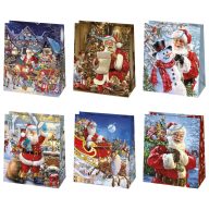   Weihnachten Miracle Papier-Geschenktasche, Geschenktasche 19x23x10,5 cm