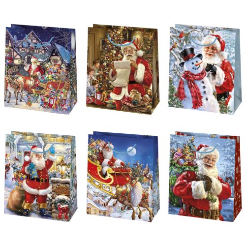Weihnachten Miracle Papier-Geschenktasche, Geschenktasche 19x23x10,5 cm