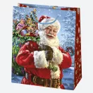 Weihnachten Miracle Papier-Geschenktasche, Geschenktasche 19x23x10,5 cm